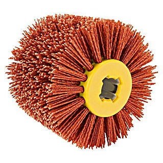 Scheppach Nylon-Scheibenbürste (Durchmesser: 125 mm, Passend für: Scheppach Multischleifer MRS 1300)