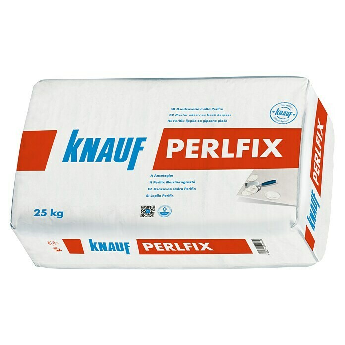 Knauf Ansetzgips Perlfix  (25 kg, Geeignet für: Gipsplatten)