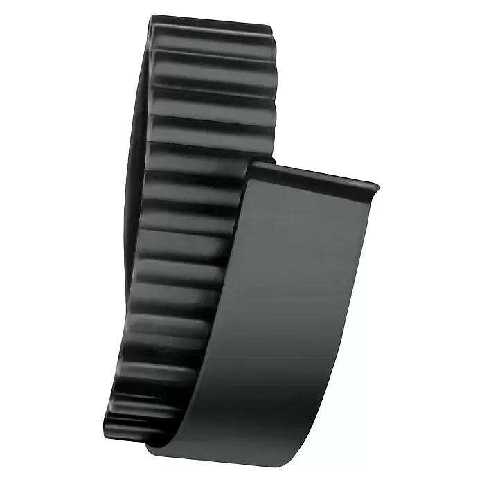 Heidemann Kabelbinder IQ-Clip L - Schwarz, 5 Stk., Passend für: Durchmesser von 35 mm bis 70 mm - Diagonale Ansicht