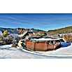 KWAD Pool-Abdeckplane Winter (Rund, Durchmesser: 3,6 m, Schwarz-Grau) | BAUHAUS