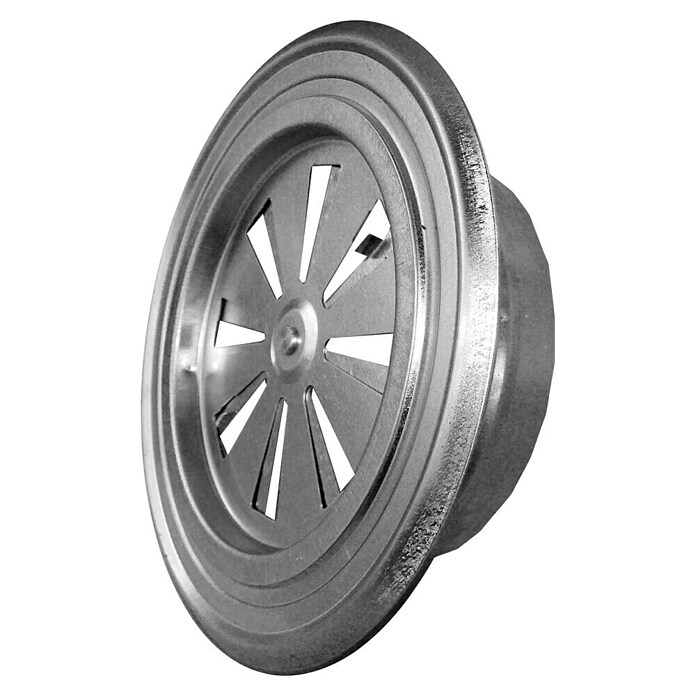 Prity Rozeta za dimovodnu cijev  (Promjer: 120 mm, Pocinčano, Srebrne boje, Ventilacijska) | BAUHAUS