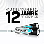 Energizer Alkaline-Batterie (Mignon AA, Alkali-Mangan, 1,5 V, 12 Stk.)