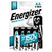 Energizer Pila alcalina Max Plus AA (Mignon AA, Alcalino manganeso, 1,5 V, 4 uds.)