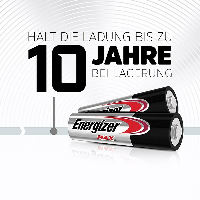 Energizer Batterie Max Micro AAA (Micro AAA, 1,5 V)