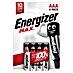 Energizer Batterij Max 4 stuks 
