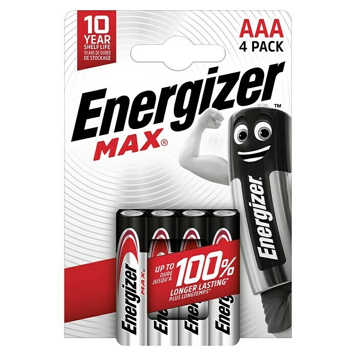 Energizer Pila Max (Micro AAA, 1,5 V)