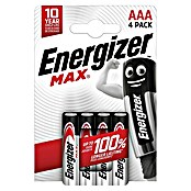 Energizer Batterij Max 4 stuks (Micro AAA, 1,5 V)