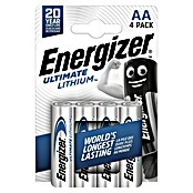 Energizer Baterije Ultimate Lithium (Mignon AA, 1,5 V, 4 kom)