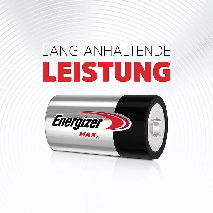 Energizer Batterie Max C (Baby C, 1,5 V)