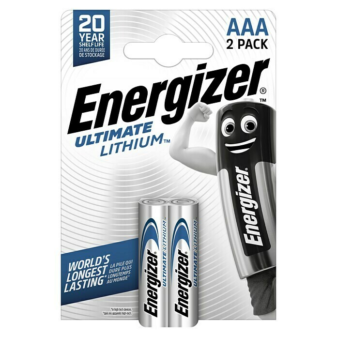 Energizer Baterije (Micro AAA, 1,5 V, 2 kom)