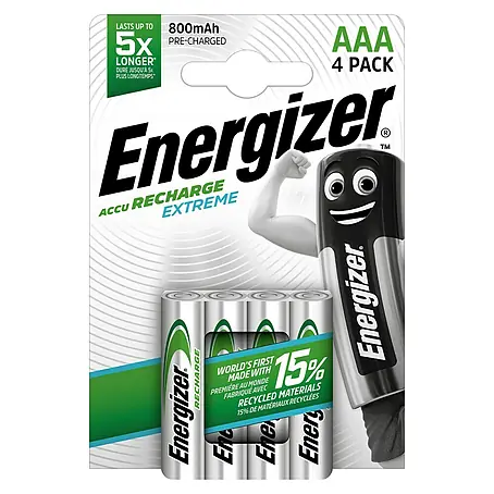 Energizer  Akku Rechargeable Extreme Micro AAA