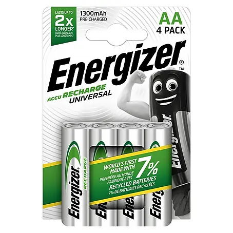 Energizer Rechargeable Universal Akku