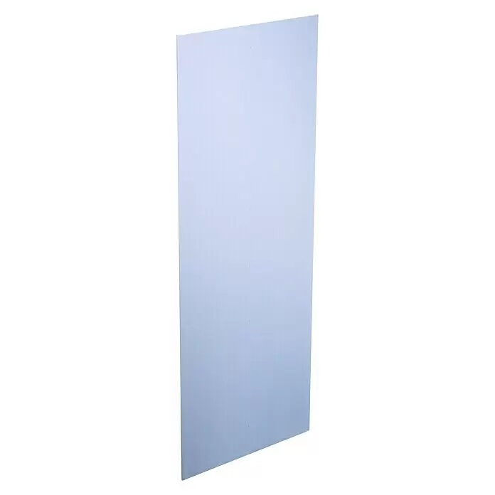 Rigips Gipskartonplatte die Blaue - 2.000 x 600 x 12,5 mm - Glatte, hellblaue rechteckige Platte.