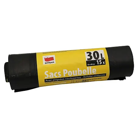 Quickpack  Müllbeutel mit Zugband