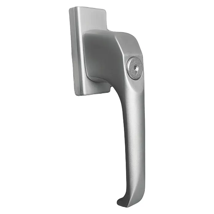 Portaferm FenstergriffVierkantstift: 7 mm, Silber, Universell einsetzbar, Druckzylinder