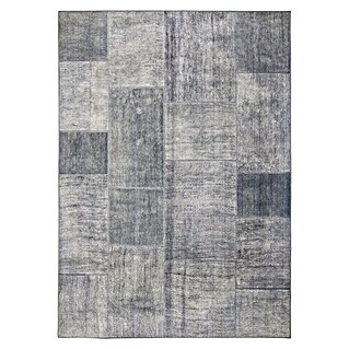 Flachgewebeteppich Teppich Stampa (Jeans Beige, 170 x 120 cm, 100% Polyester)