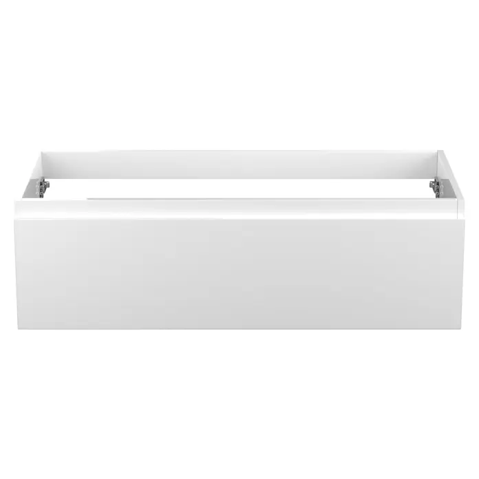 Camargue Espacio Waschtischunterschrank - 100 x 46 x 30 cm, Gama weiß glänzend