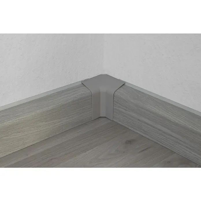 Marley Innenecke - Anthrazit - Eckleiste aus grauem Kunststoff für den Bodenabschluss, perfekte Ecklösung für saubere Übergänge und einen stilvollen Look.