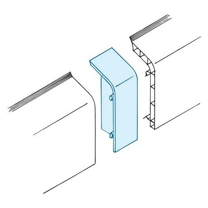 Marley Übergangskappe (Esche Weiß) | BAUHAUS