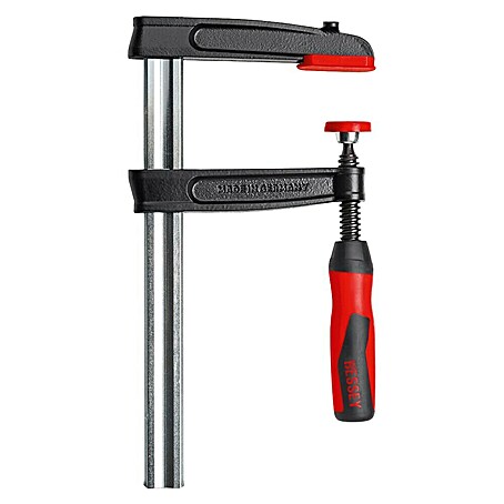 Bessey Schraubzwinge TP125S12BE (Spannweite: 1 250 mm, Spannkraft: 5 500 N, Ausladung: 120 mm)