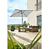 Schneider Classic Marktschirm Bilbao (Silbergrau, L x B: 130 x 210 cm) | BAUHAUS