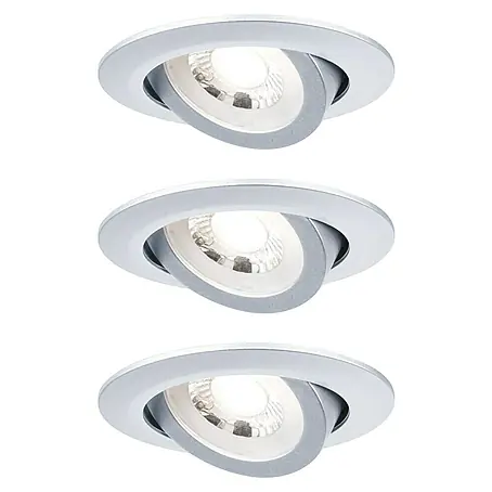 Paulmann LED-Einbauleuchten-Set rund