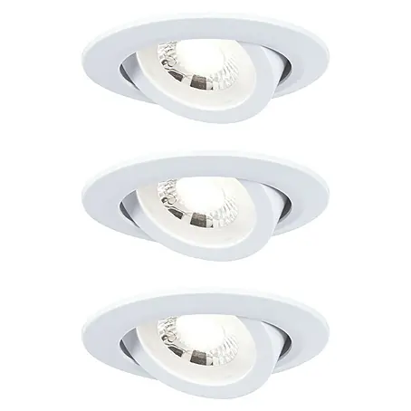Paulmann  LED-Einbauleuchten-Set rund