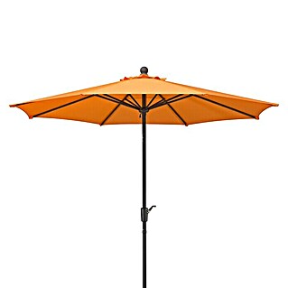 Schneider Classic Marktschirm rund Harlem (Mandarine, Durchmesser Bespannung: 270 cm)