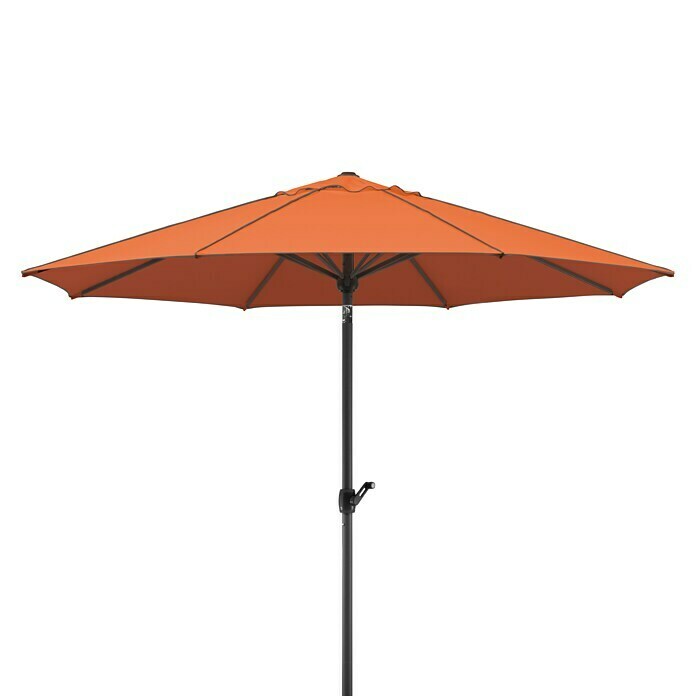 Schneider Classic Marktschirm rund Adria (Terracotta, Durchmesser Bespannung: 300 cm) | BAUHAUS