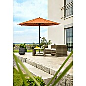 Schneider Classic Marktschirm rund Adria (Terracotta, Durchmesser Bespannung: 350 cm) | BAUHAUS