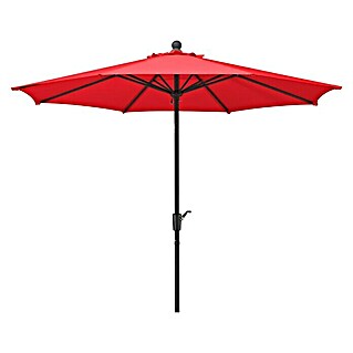 Schneider Classic Marktschirm rund Harlem (Rot, Durchmesser Bespannung: 270 cm)