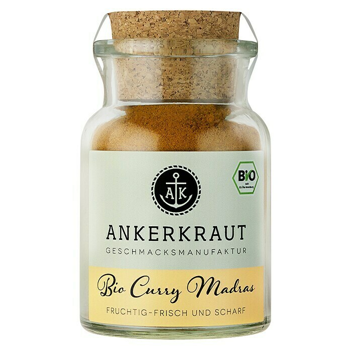 Ankerkraut Gewürzmischung Curry Madras Bio (70 g) | BAUHAUS