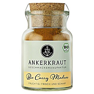 Ankerkraut Gewürzmischung Curry Madras Bio (70 g)