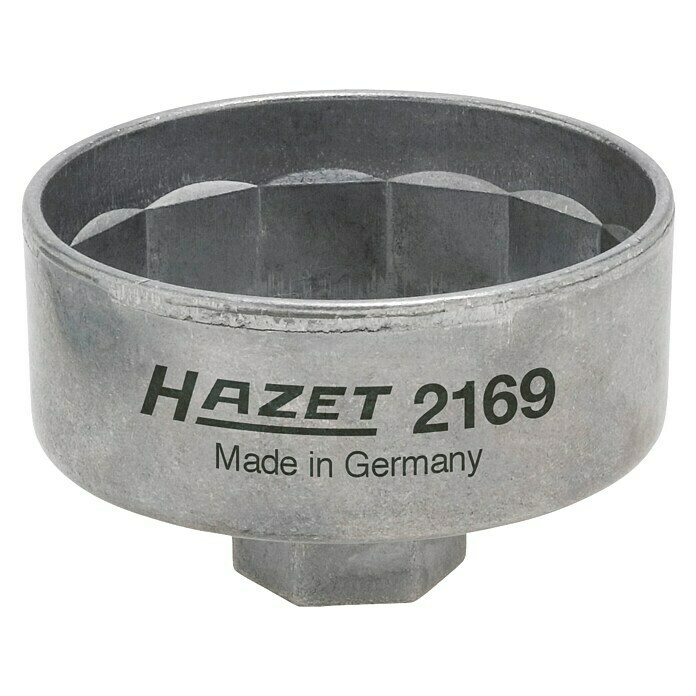 Hazet Universal-Ölfilter-Schlüssel 2169 (Schlüsselweite: 74,4 mm
