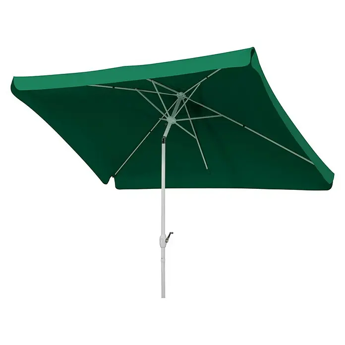 Schneider Classic Marktschirm Oslo - Grün, Bespannungsmaß (L x B): 300 x 200 cm - Dieser grüne rechteckige Sonnenschirm bietet großartigen Schutz vor der Sonne. Sein Design ist ideal für jeden Außenbereich.