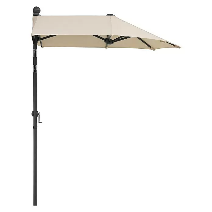 Schneider Classic Balkonschirm Salerno mezzaNatur, L x B: 150 x 150 cm