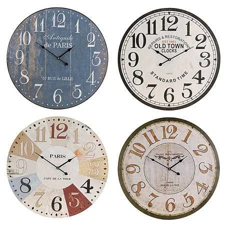 Reloj de pared chapa