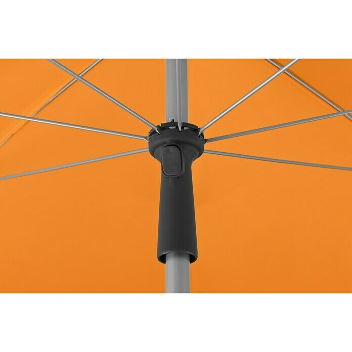 Schneider Classic Marktschirm rund Locarno (Mandarine, Durchmesser Bespannung: 200 cm) | BAUHAUS