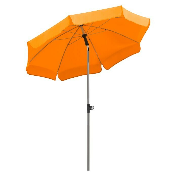 Schneider Classic Marktschirm rund Locarno (Mandarine, Durchmesser Bespannung: 150 cm) | BAUHAUS