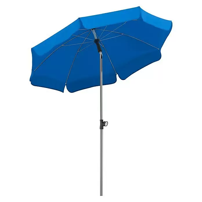 Schneider Classic Marktschirm rund LocarnoRoyalblau, Durchmesser Bespannung: 150 cm