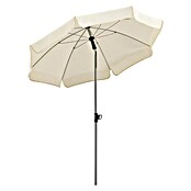 Schneider Classic Marktschirm rund Locarno (Natur, Durchmesser Bespannung: 150 cm) | BAUHAUS