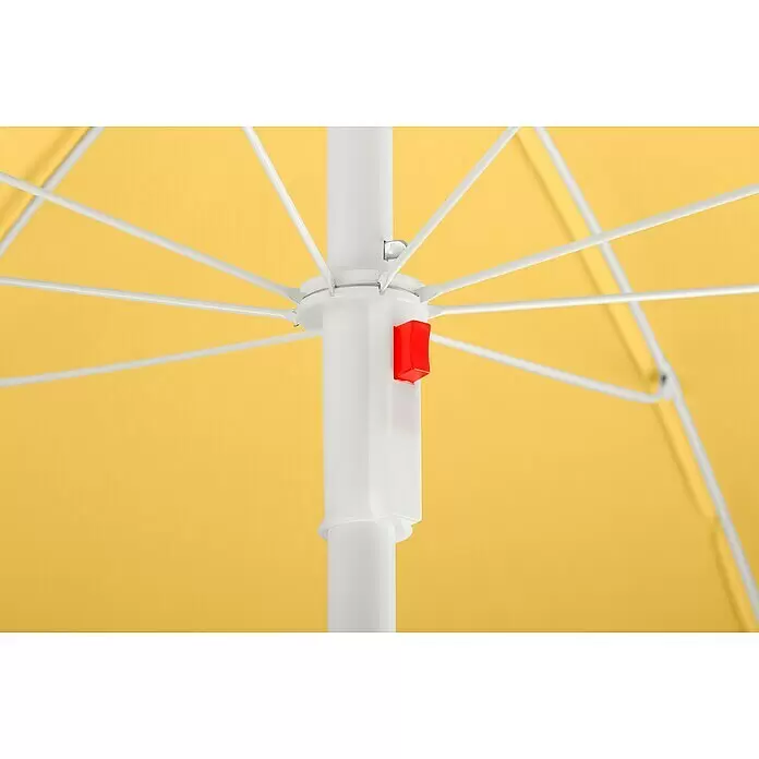 Schneider Classic Marktschirm rund IbizaGoldgelb, Durchmesser Bespannung: 240 cm