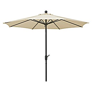 Schneider Classic Marktschirm rund Harlem (Natur, Durchmesser Bespannung: 270 cm)