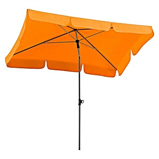 Schneider Classic Marktschirm Locarno (Mandarine, L x B: 180 x 120 cm)