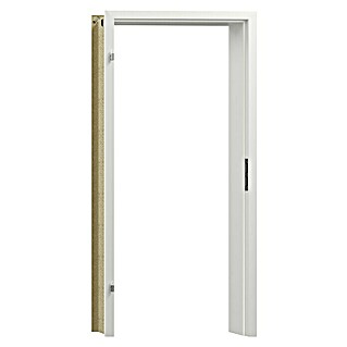 GetaDoor Lamineo Türzarge GLN 224 (735 x 1.985 mm, Wandstärke: 125 mm, DIN Anschlag: Links, Signalweiß)