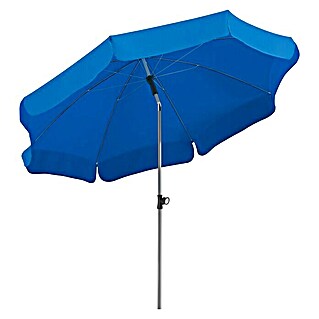 Schneider Classic Marktschirm rund Locarno (Royalblau, Durchmesser Bespannung: 200 cm)