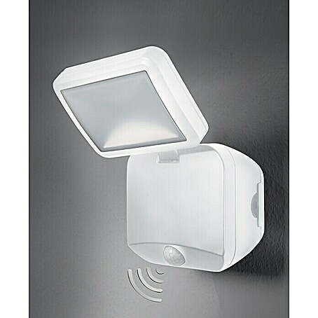 Ledvance LED-Sensor-Außenwandstrahler Single (4 W, Weiß, Bewegungsmelder, 1-flammig)