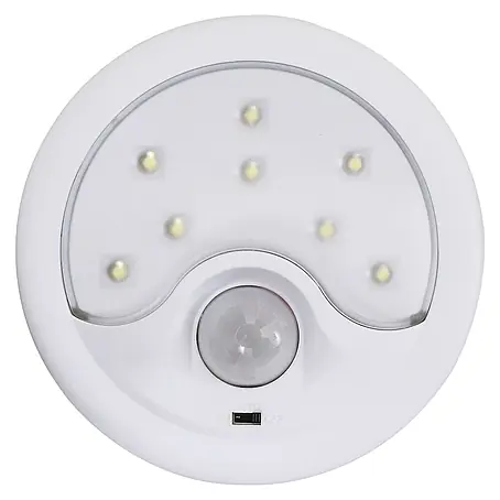 Garza  Detector de movimiento inalámbrico con luz de noche
