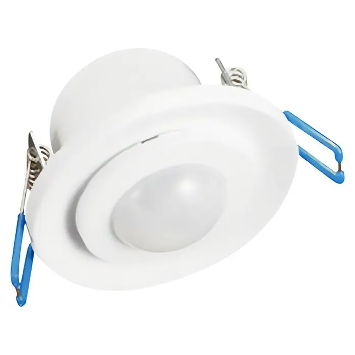 Garza Sensor de movimiento empotrable en techos - Plástico, Blanco - Luz de techo empotrable con sensor de movimiento.