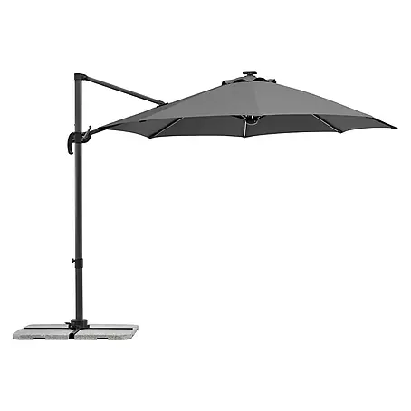 Schneider  Ampelschirm rund Rhodos Blacklight